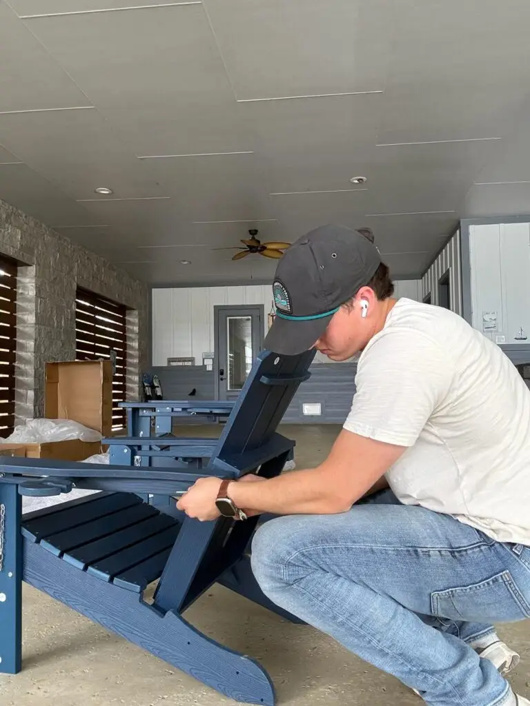 Adirondack Chair Assembly in Kingsland