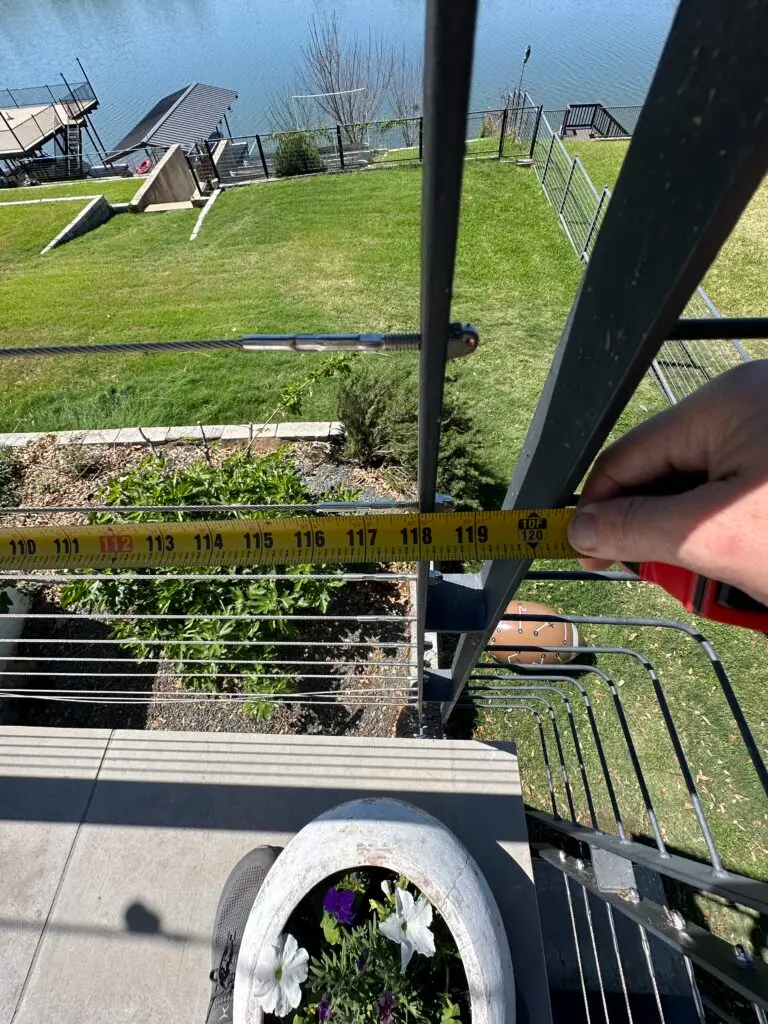 Stainless Steel Cable Railing Repair in Meadowlakes